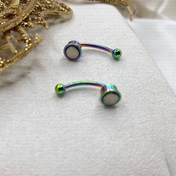 Tarnish Free Magnetic Fake Nose Ring For Women 316L Stainless Steel - Picture 6 of 7